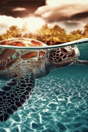 TurtlesSharks Mobile Wallpaper