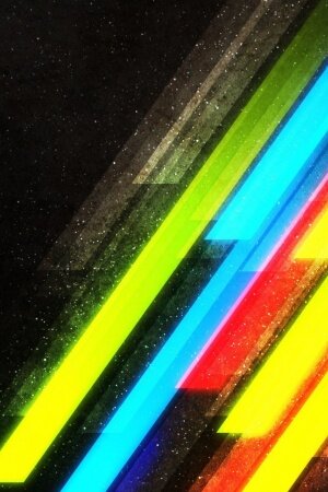 Abstract Multicolor Mobile Wallpaper