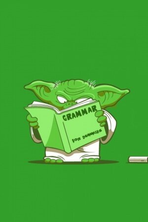 Yoda Read Book Mobile Wallpaper