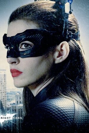Anne Hathaway Catwoman Mobile Wallpaper