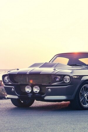 Ford Mustang GT500 Shelby Mobile Wallpaper