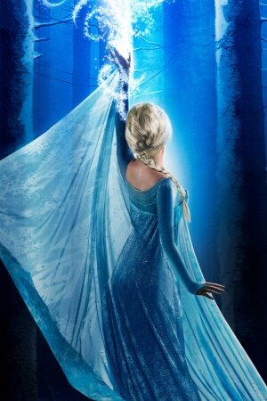Elsa in Once Upon a Time Season 4 Mobile Wallpaper