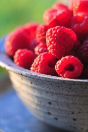 Fresh Raspberries Mobile Wallpaper