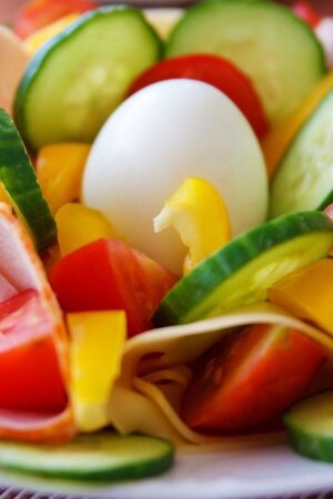 Food Salad Healthy Vegetables Mobile Wallpaper