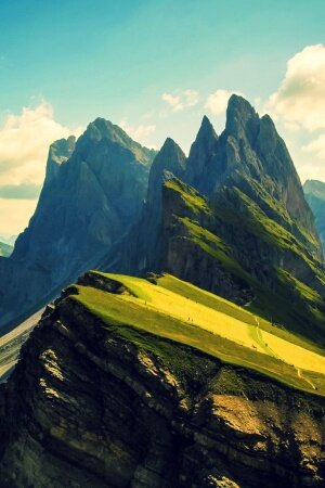 Mountains landscapes peak Mobile Wallpaper