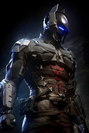 Batman Arkham Knight Batsuit Mobile Wallpaper
