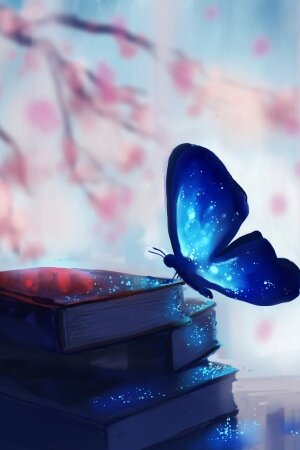 Fantasy Butterfly Mobile Wallpaper