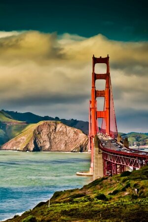 Golden Gate Mobile Wallpaper