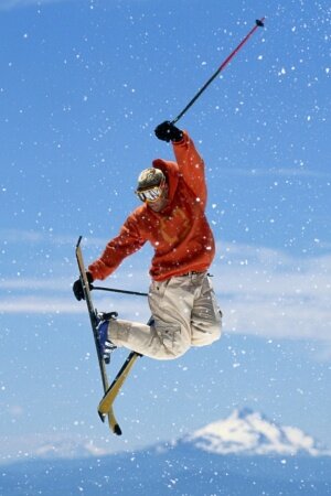 Ski Freestyle Mobile Wallpaper