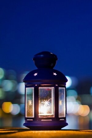 Mood lamp lantern candle Mobile Wallpaper