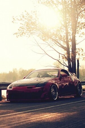 Road nissan 350z tuning Mobile Wallpaper