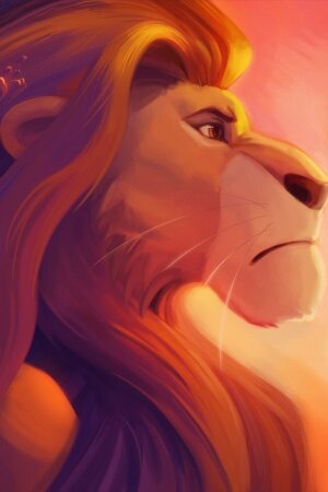 The lion king simba Mobile Wallpaper