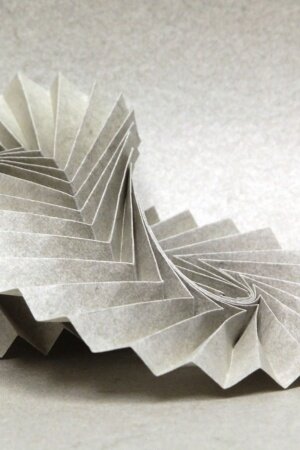 Paper Pleats Mobile Wallpaper