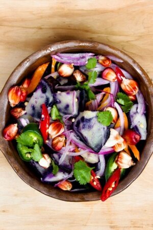 Food Salad Healthy Vegetables Mobile Wallpaper